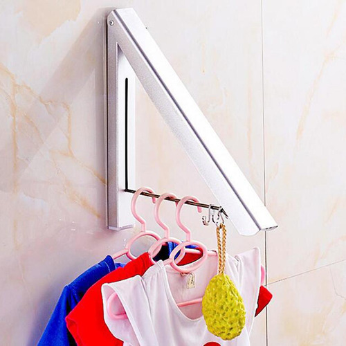 Colgador De Ropa Plegable Para Montaje En Pared Toallero
