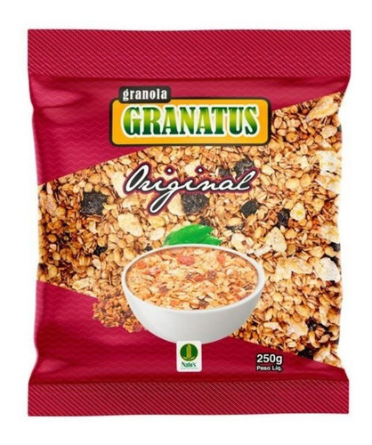 Granola Sabor Original Vegano Granatus 250g.