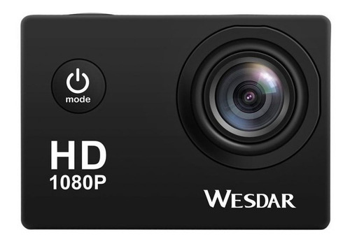 Cámara de video Wesdar AT-J102 Full HD negra