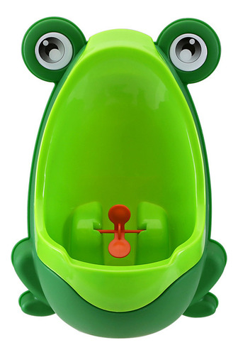 Urinario De Entrenamiento Baby Toilet Frog Color Verde
