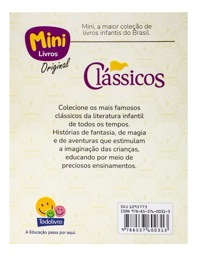 Mini - Clássicos: Alice no País..., de (Ilustrado(es) por) Belli Studio. Editorial Todolivro Distribuidora Ltda., capa mole em português, 2016