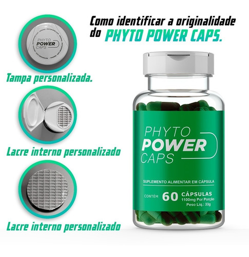 Combo Phytopower Caps 3 Frascos