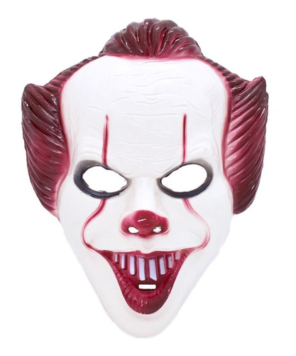 Máscara Payaso Diabólico Aterrador Para Halloween