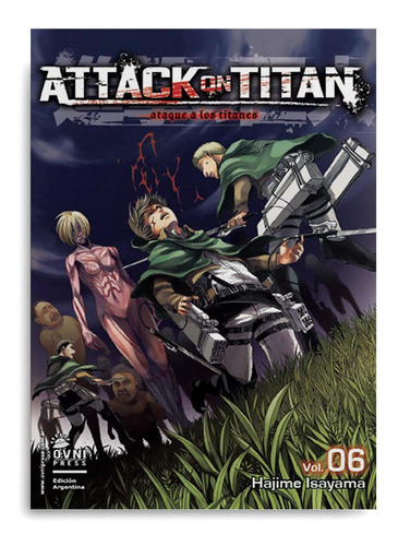 Manga Shingeki No Kyojin - Ataque A Los Titanes #6