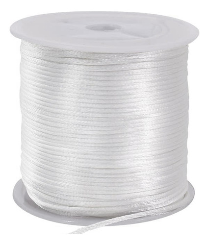 Cola De Raton 48mts Aprox - 1.5mm - Hilo Cordon - Blanco 