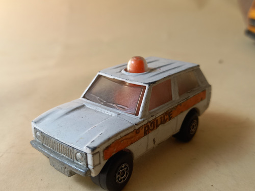 Patrulla De Policía 1:64 De Matchbox Rolamatics Año 1975