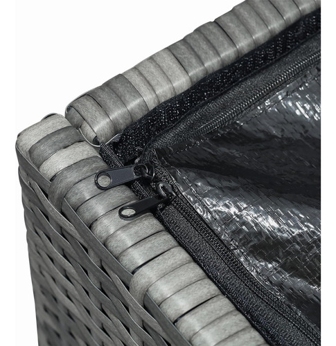 Caja De Almacenamiento De Mimbre De Ratán Resistente A La In