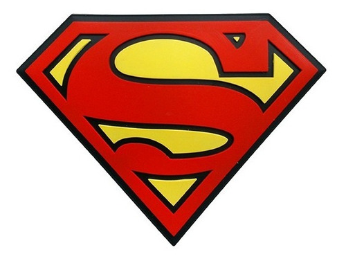 Imagem 1 de 1 de Simbolo Superman Ima Decorativo Em Pvc - Bonellihq