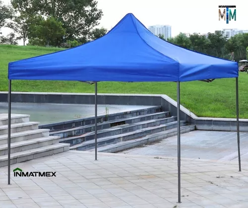 Carpa Plegable Jardimex 3x3 Metros Azul