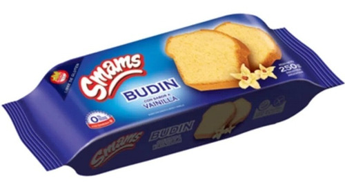 Budin Dulce Sabor Vainilla Sin Tacc Kosher Smams Bolsa 250gr