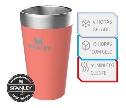 Copo Térmico Quente e Frio Sem Tampa 473ml - Stanley