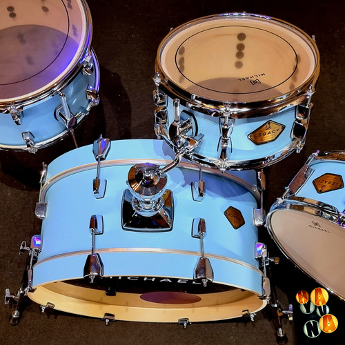 Bateria Acústica Michael Legacy Slim Compacta - Shell Pack