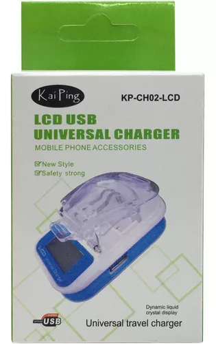 Cargador Universal de Bateria K0032 LCD USB - Compras HY