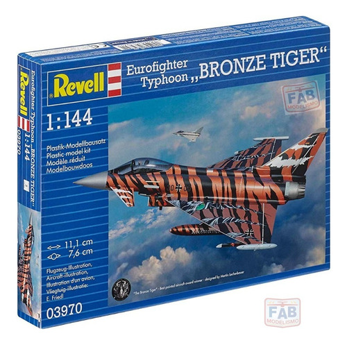 Kit Revell Eurofighter Typhoon Bronze Tiger 1/144 - 03970