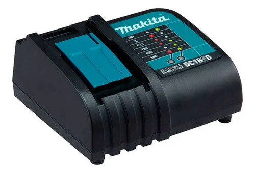 Kit Parafusadeira 18v E Chave Impacto A Bateria 18v Makita Cor Azul 127/220v