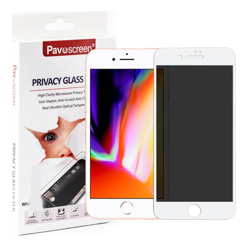Protector Pantalla Privacidad iPhone 7 Plus / iPhone 8 Plus,