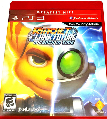 Ratchet Clank Future A Crack In Time Ps3 Físico (Usado)