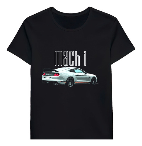 Remera Mach 1 Mustang Gt 5 0l V8 Performance Car Fi 82944412