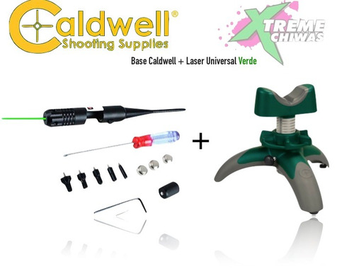 Base Caldwell Nxt Colimador Laser Universal Verde Gotcha Xp