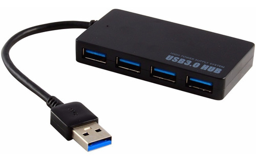 4 Puertos Multi Conector Hub Usb 3.0 Para Windows 5gbps