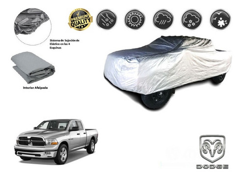Forro Cubreauto Afelpada Dodge Ram 1500 Pick Up 3.7l 2015