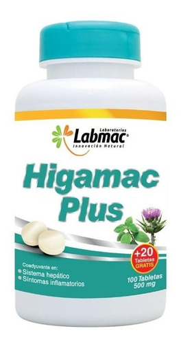 Higamac Plus 500 Mg Tab X 120