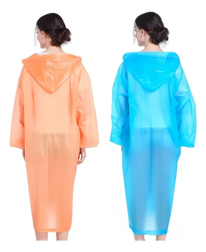 Kit De Lluvia Completo: 5 Ponchos Desechables Con Pantalón Y Cubrezapatos – Adultos Y Niños, Impermeable Grueso