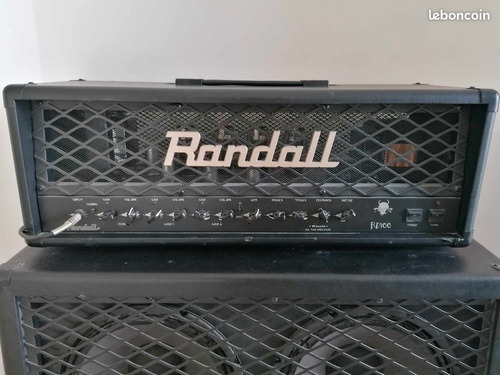 Randall Diavlo Rdh 100w Cabezal ( Reparacion ) --- Leer Desc Negro (Usado)