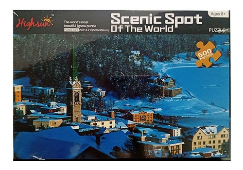 Puzzle 500 Pzs St Moritz Suiza 88038 1584472 Shine