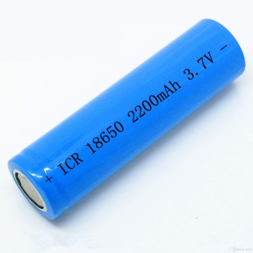 Bateria Pila Recargable 18650 3.7v 2200 Mah Real Proteccion