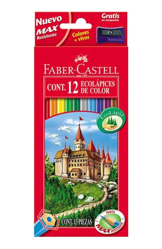 Creyones Faber Castell De 12 Colores 