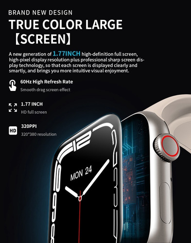Reloj Ai Smart Hw57 Sharing Pro Ubicación Asistente De Voz N