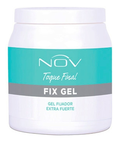 Gel Fijador Extra Fuerte Nov Fix Gel Peluqueria X 980 Grs 