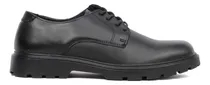 Comprar Zapato Casual Oxford Hombre Negro Piel Merano 44070 Gnv®