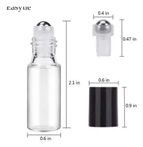 Comprar Envases Roll-on Para Aceites Esenciales De 5 Ml. Vidrio