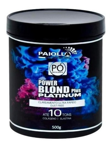 Pó Descolorante Paiolla Power Blond Plus Platinum - 10 Tons