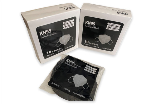Imagen 4 de 4 de Mascarilla Kn95 Certificadas Pack 50 Unidades