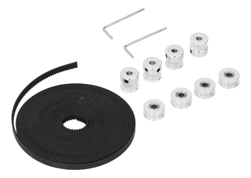 Kit De Ruedas Síncronas Con Polea Para Correa Dentada Gt2, A