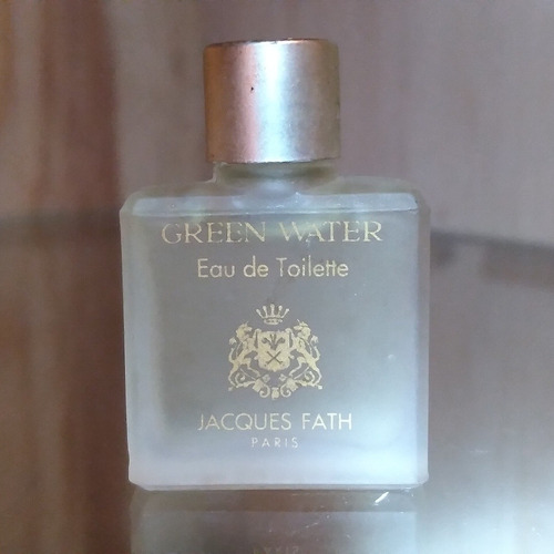 Miniatura Colección Perfum Green Water Jacques Fath 4ml Vint