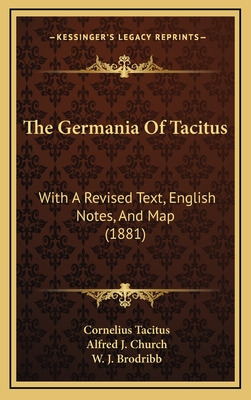 Libro The Germania Of Tacitus: With A Revised Text, Engli...