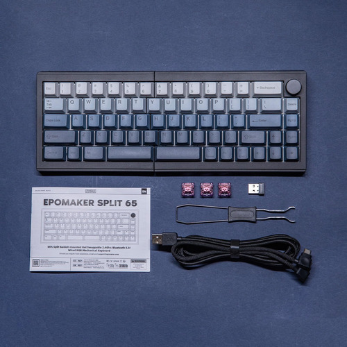 Teclado Programable Epomaker Split65, Teclado Mecánico En El