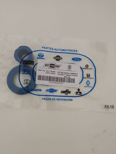 Kit Buje Palanca De Cambios Chevrolet Vitara Suzuki Nomade