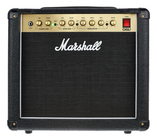 Amplificador Para Guitarra Marshall Dsl5cr Combo Dsl 5c Preto