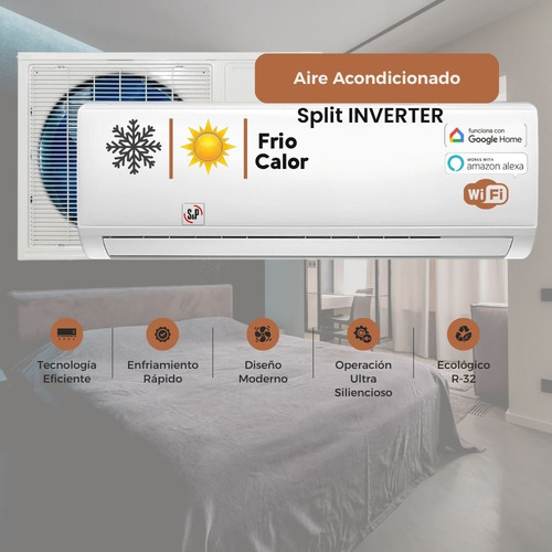 Aire Acondicionado Soler & Palau 9000btu Inverter Wifi R32