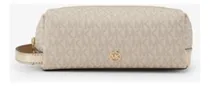 Comprar Cosmetiquera \u002F Estuche Michael Kors Vainilla\u002Foro Color Vainilla Diseño De La Tela Floreado