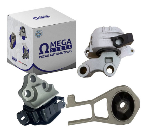 Kit 3 Calço Coxim Motor Câmbio Renegade 1.8 Flex