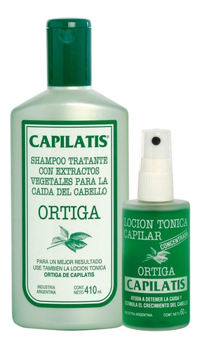 Anticaída Capilatis Ortiga Shampoo + Loción Frecuente X 2 Un