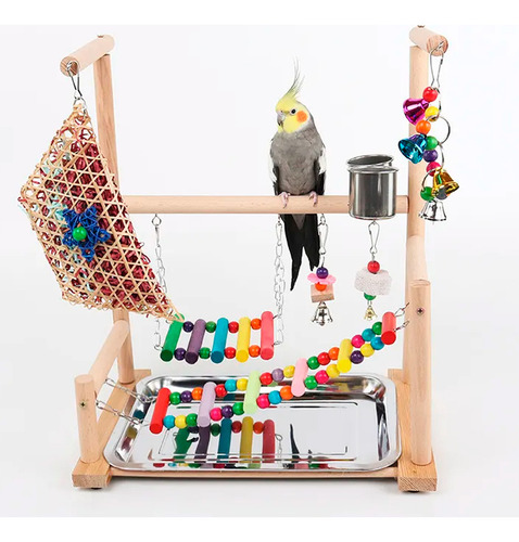 Parquinho Playground Brinquedo Calopsita Papagaio Maritaca