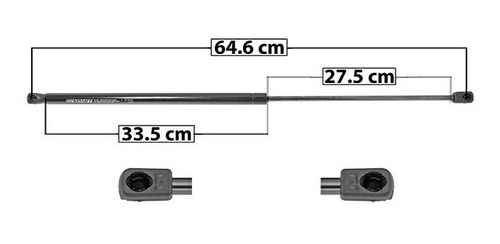 1-amortiguador Cofre Izq Spart Mercedes-benz C350 08-14