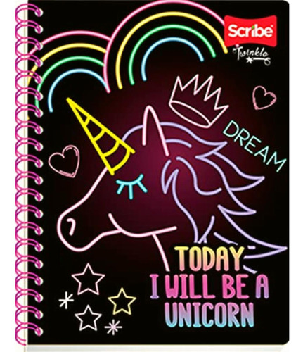Scribe, Twinkle, Cuaderno Profesional Espiral Doble De Pasta